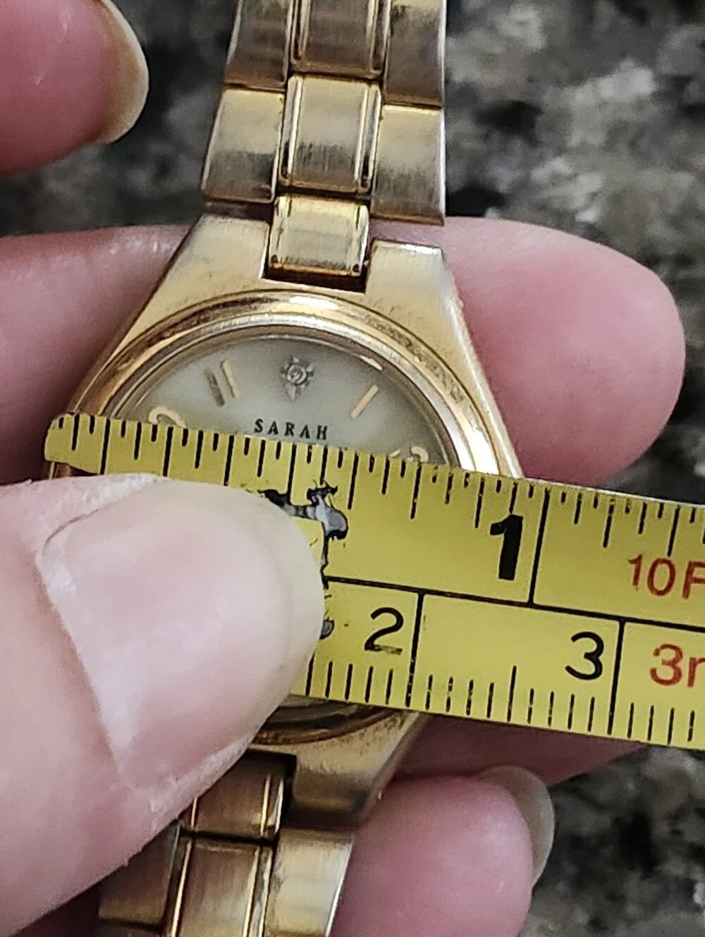 Vtg Sarah Coventry Nelsonic Gold Tone Women's Watch